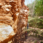 I climbed up a rock and turned my friends into ants.