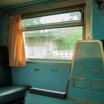 The seats fold down into extremely comfortable beds. All five-star hotels could learn a thing or two from the older Thai sleeper trains.