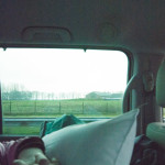 The sleepy ride to Amsterdam from Bremen. A nice little daytrip, thanks Paul for driving!