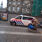 This policeman speeds away from a taxi driver who was about to make a citizen's arrest...all because...COPS DO DRUGS!