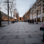 I went shopping on this street Shomps L.E. Say but I left because all the stuff was too cheap and I wanted to spend way more money. Champs Elysées...I think in English that means Modesty Street.