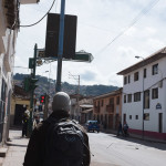 Cruisin' through the cool streets of Cusco. This is a perpetual fall city, straight out of a Hermann Hesse book.