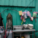 The most modern of dishwashers in a vintage, retro-chic world. Colorful clean-up area with notes of lemon and appleberry.