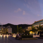 Outside the National Palace Museum, which houses artifacts taken from mainland China during the Chinese Civil War. Most of it was boring seemingly cryptic shit unless you know about Chinese culture. 0/5 Stars.