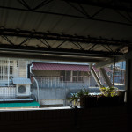 Great view of my neighbor's front porch from my front porch. I think about one-third of the photos I took in Taipei were on my balcony. Lots of awesome natural light.