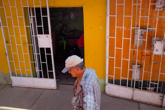 Grandpa Pedro walks along the sidewalk with his head down while a woman peers out the door of a dingy restaurant. They both ponder their meaningless existences in this dust bowl hellhole of a town. As for me, I'm in the bus listening to N'Sync and smiling at 110% as usual. I have never felt sad or lonely in my life.