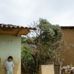 One girl wonders who the gringos are, the other looks for a hair stylist. The donkey is not intrigued by our presence; he is busy daydreaming about what it's like to be a zebra.